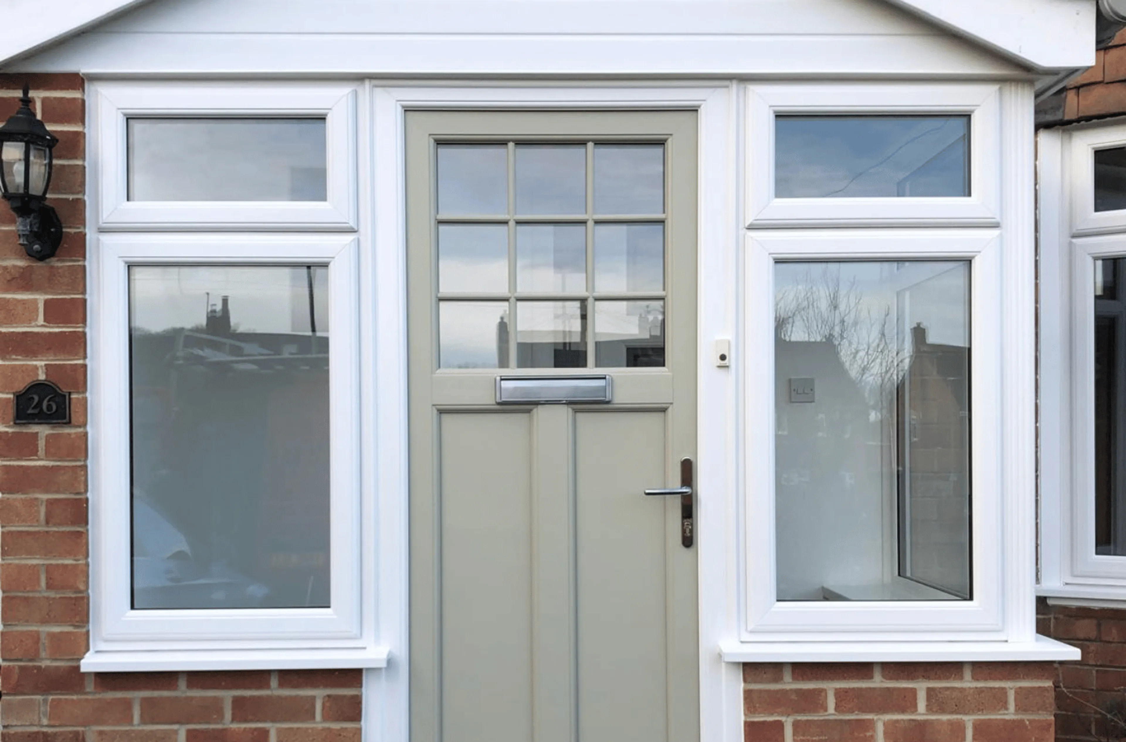 Front Porch with Tiled Roof